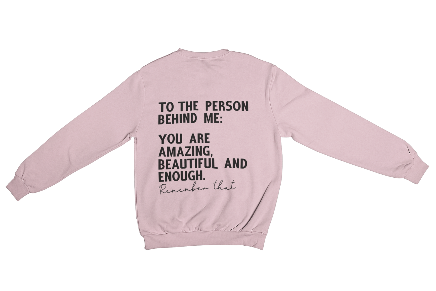 You Matter Crewneck - Pink