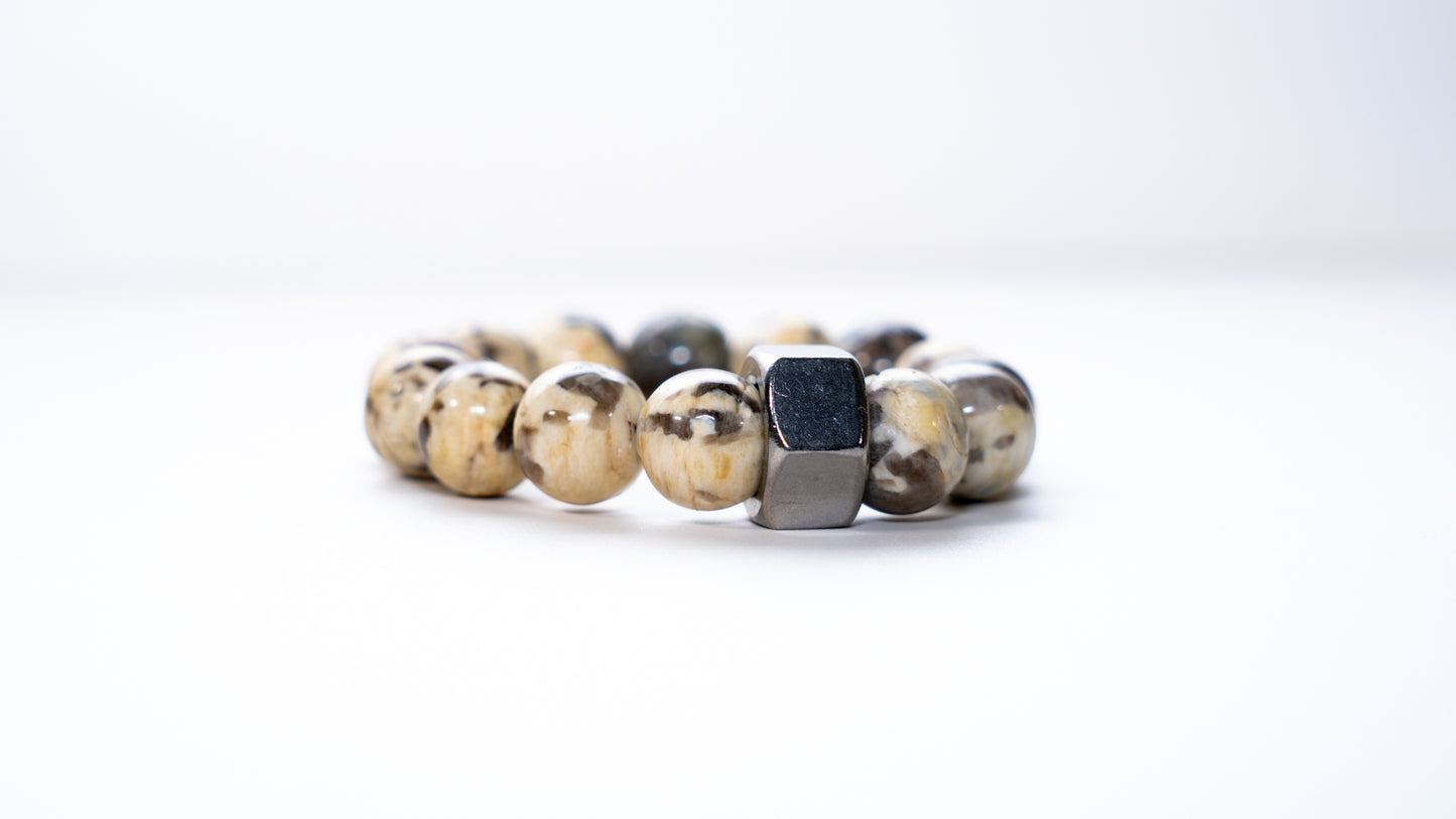 Bold Zebradorite Bracelet