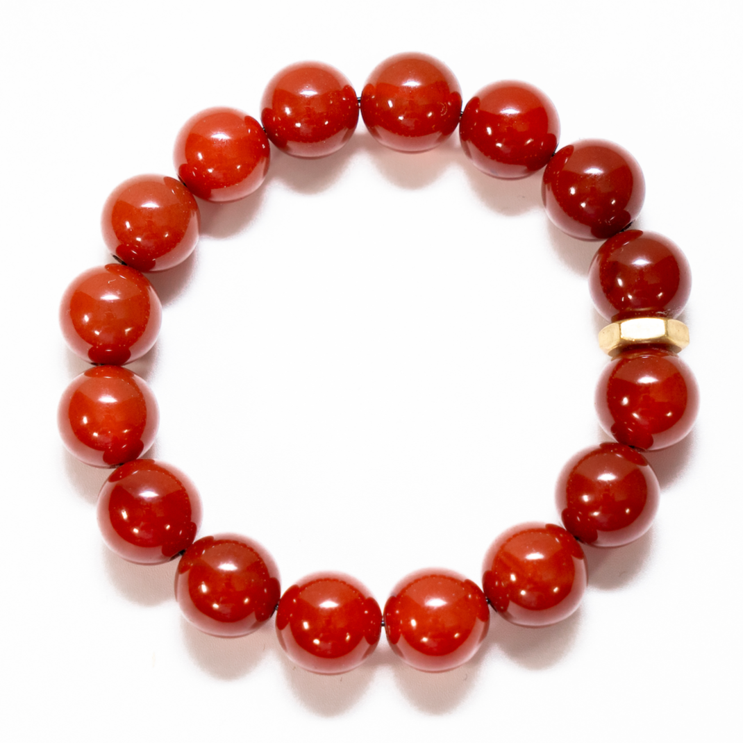 Bold Carnelian Bracelet