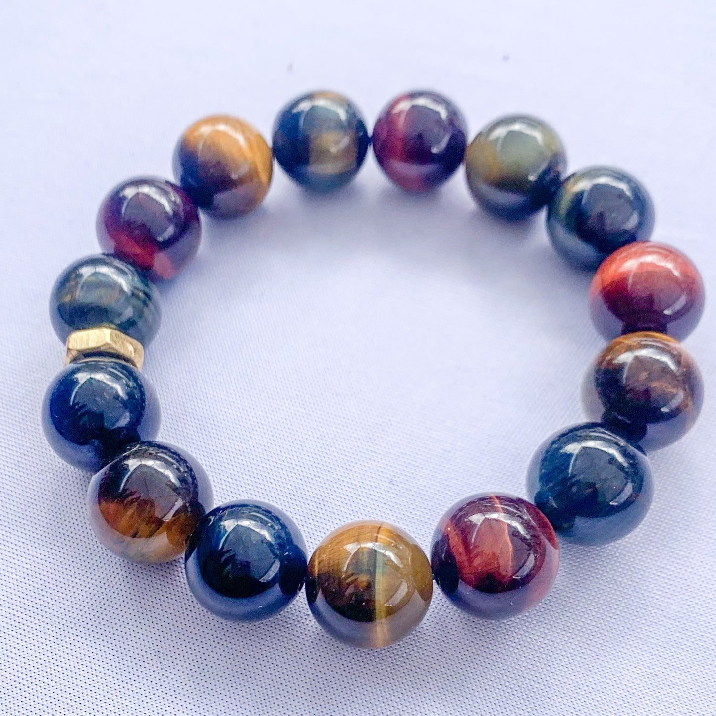 Bold Multicolor Tiger’s Eye IV Bracelet