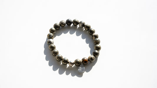 White Pyrite Bracelet