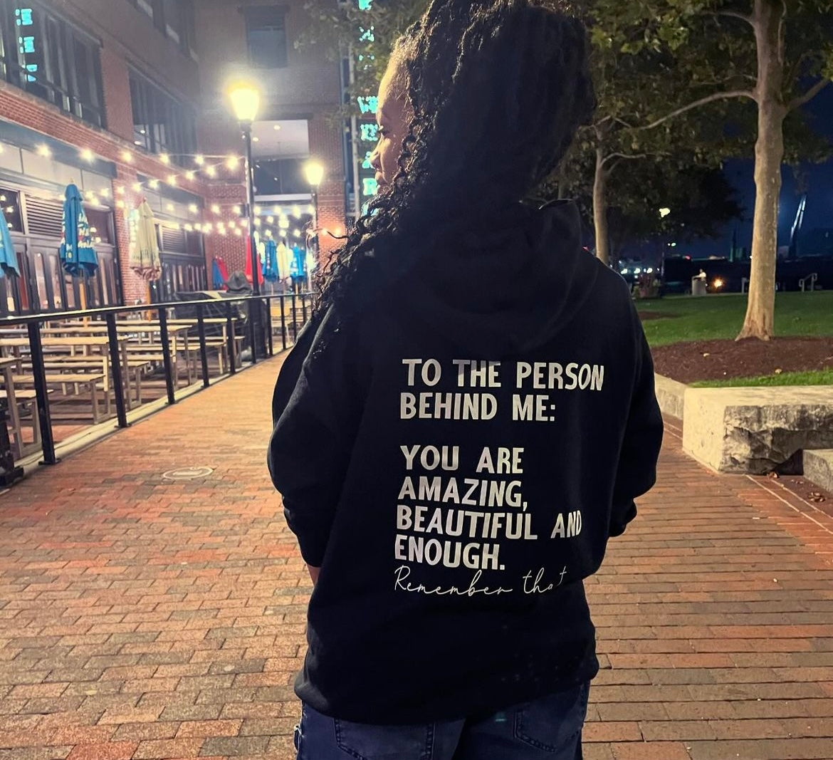 You Matter Hoodie Black