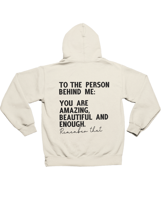 You Matter Hoodie Beige