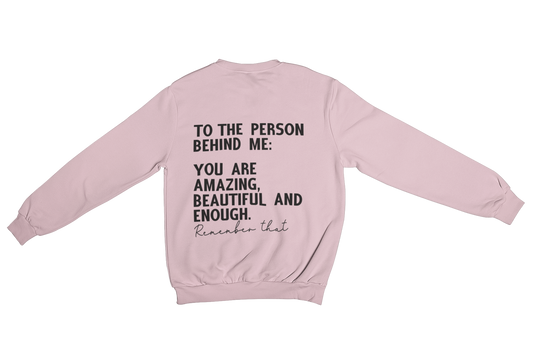 You Matter Crewneck - Pink