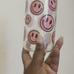 Red Smiley Face Ice Coffee Cup