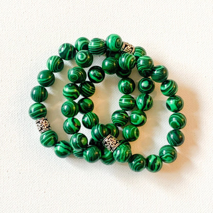 Bold Malachite Bracelet