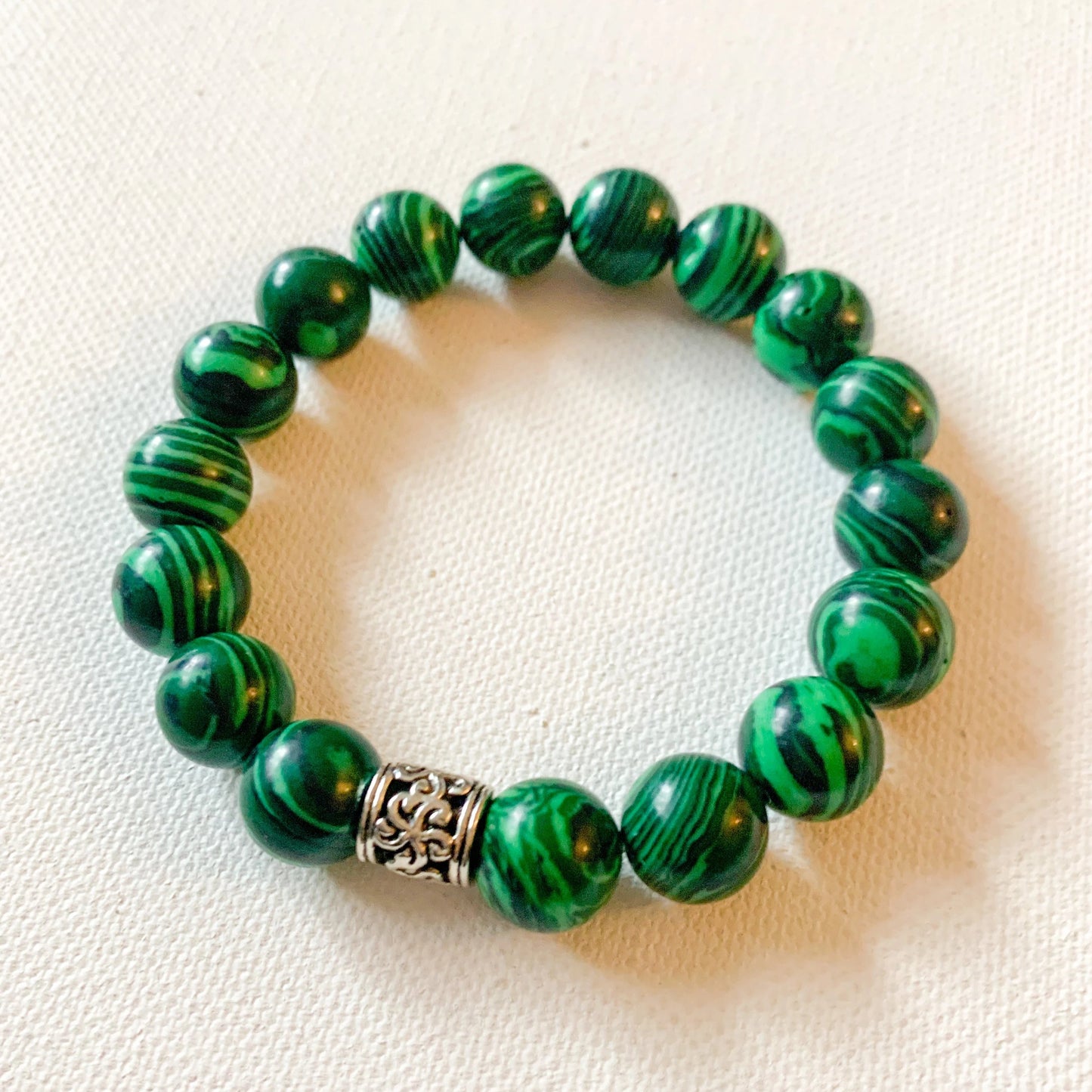 Bold Malachite Bracelet