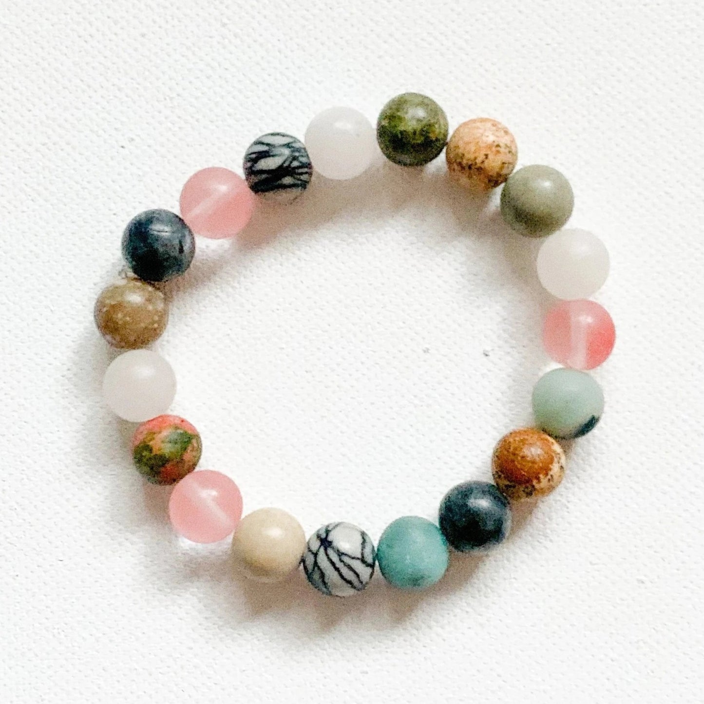 Ankara // Multi Stone Matte Bracelet