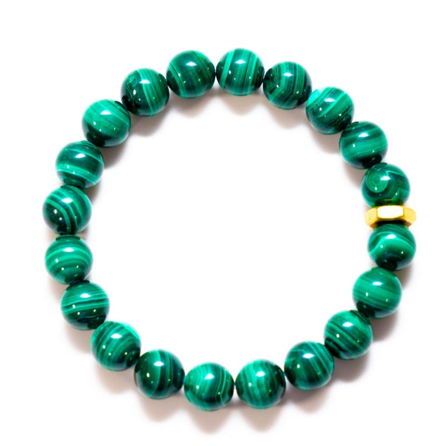 Bold Malachite Bracelet