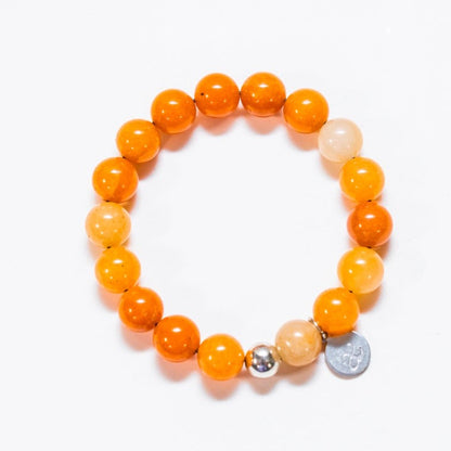 Orange Calcite Bracelet