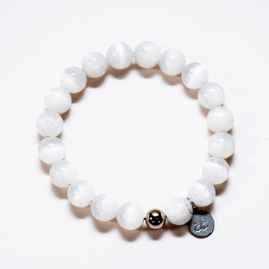 Soaking Selenite Bracelet