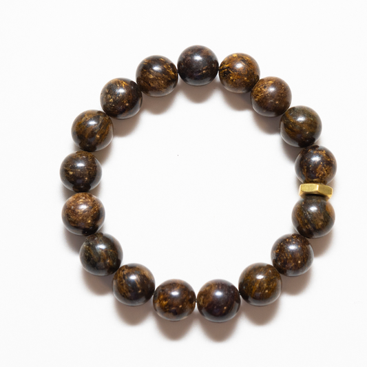 Bold Bronzite Bracelet