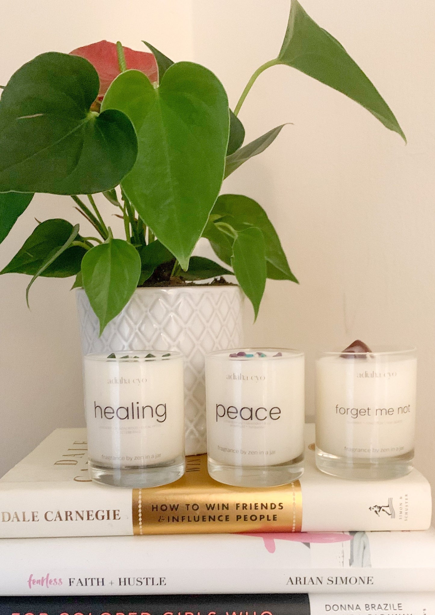 Crystal Candle Gift Set