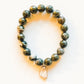 Supreme // White Pyrite & Pearl Bracelet