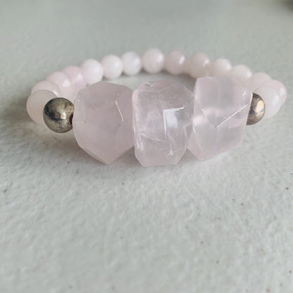 Adiaha's Love Rose Quartz Bracelet