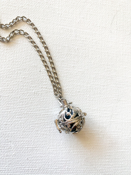Inhale Exhale // Ball Aromatherapy Necklace