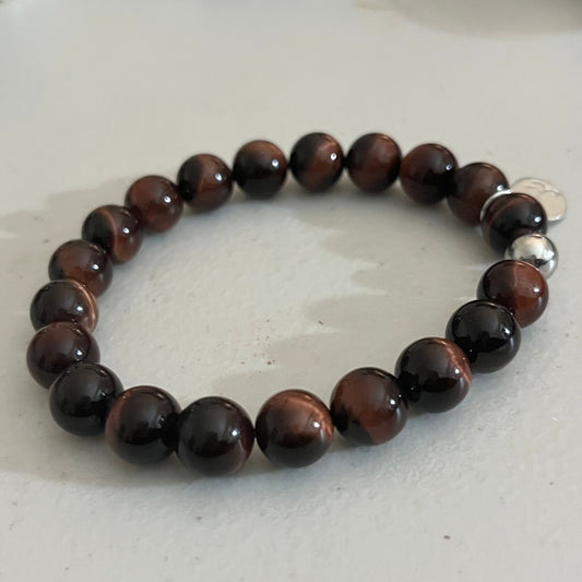 Red Tiger's Eye Bracelet