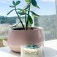 Peace Crystal Candle