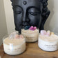 Forget Me Not Crystal Candle