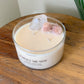 Forget Me Not Crystal Candle