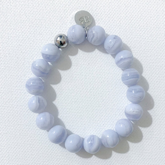 Blue Lace Agate Bracelet